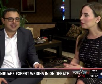 Leo Cardenas Body language expert weighs in on vice presidential debate